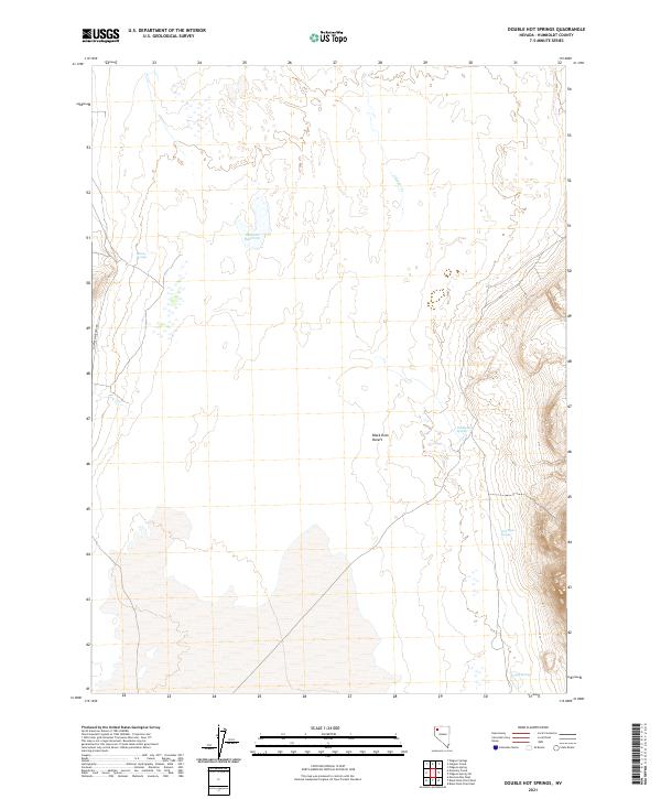 Double Hot Springs topographic map thumbnail