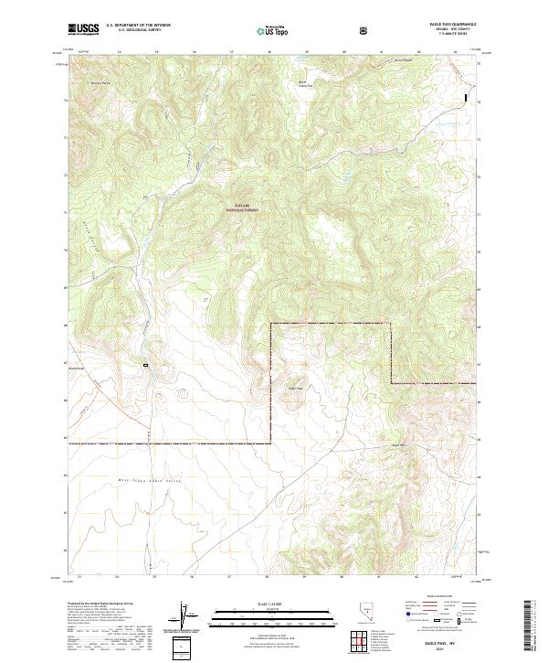 Eagle Pass 2021 topographic map thumbnail