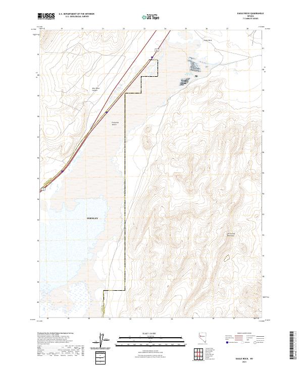 Eagle Rock 2021 topographic map thumbnail