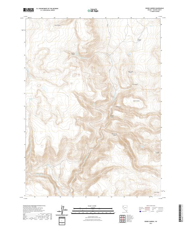 Eddies Garden 2021 topographic map thumbnail