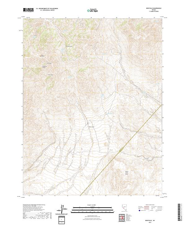 Eddyville 2021 topographic map thumbnail
