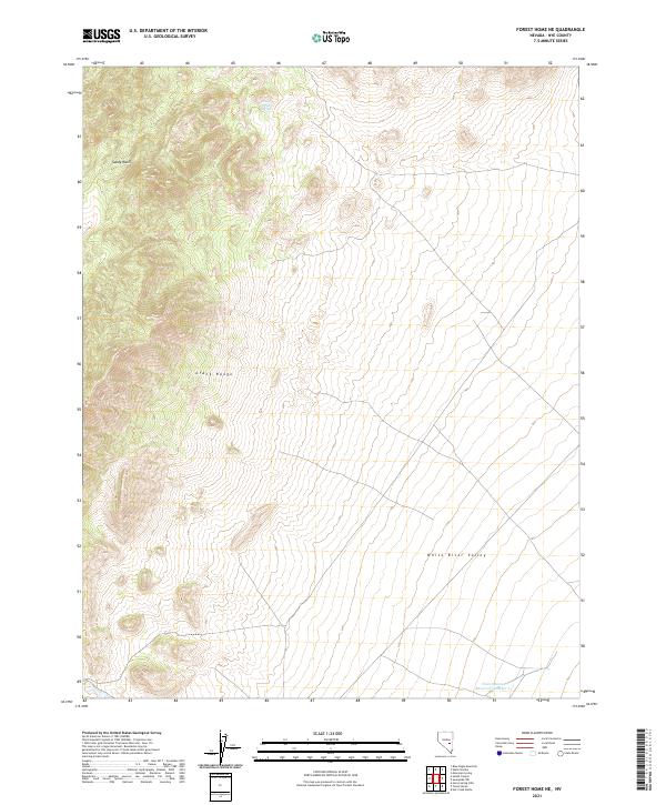 Forest Home NE topographic map thumbnail