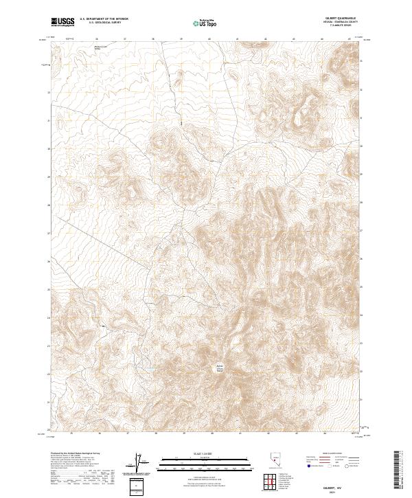 Gilbert 2021 topographic map thumbnail