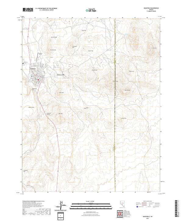 Goldfield 2021 topographic map thumbnail