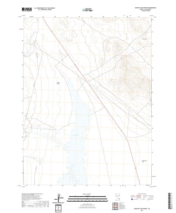 Goshute Lake North topographic map thumbnail