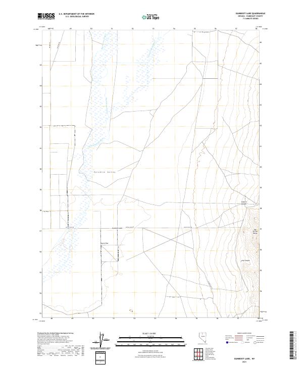 Gumboot Lake 2021 topographic map thumbnail