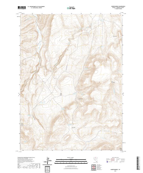Hardscrabble 2021 topographic map thumbnail