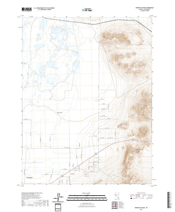 Hinkson Slough 2021 topographic map thumbnail