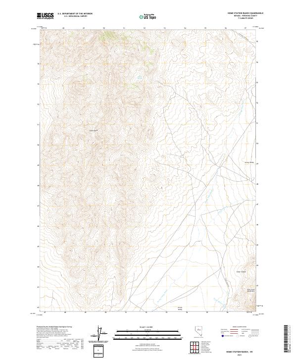 Home Station Ranch topographic map thumbnail