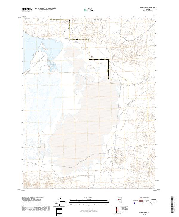 Hooten Well 2021 topographic map thumbnail