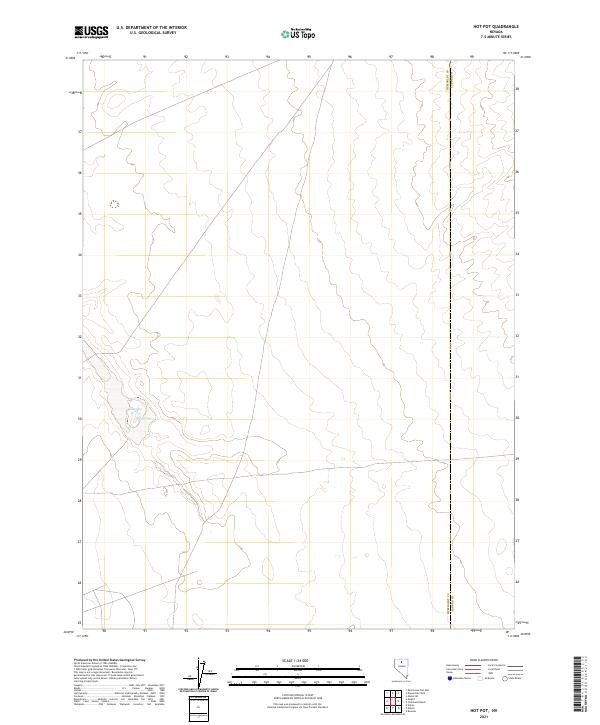 Hot Pot 2021 topographic map thumbnail