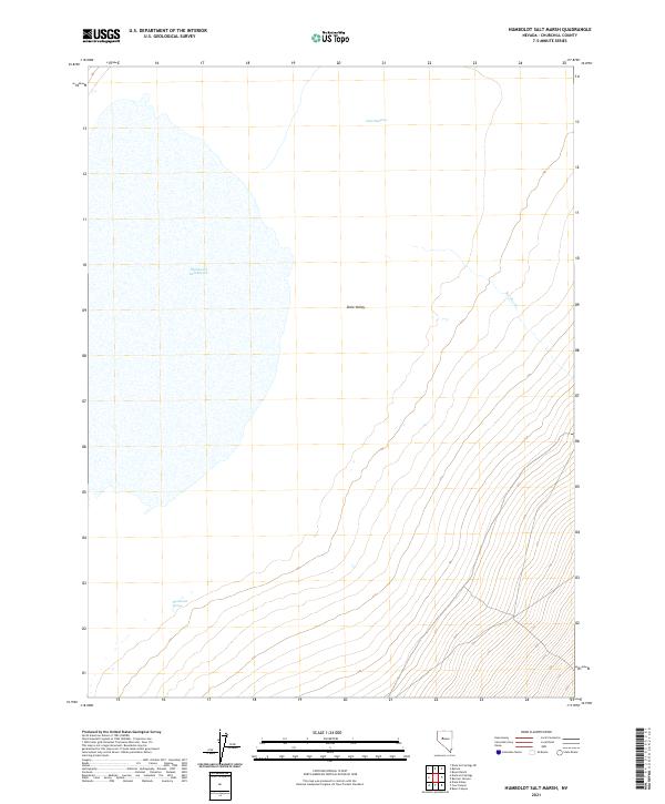 Humboldt Salt Marsh topographic map thumbnail