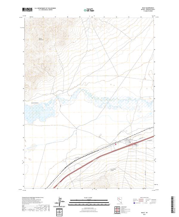Imlay 2021 topographic map thumbnail