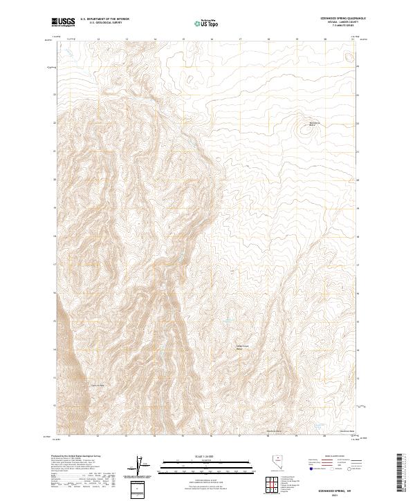 Izzenhood Spring 2021 topographic map thumbnail