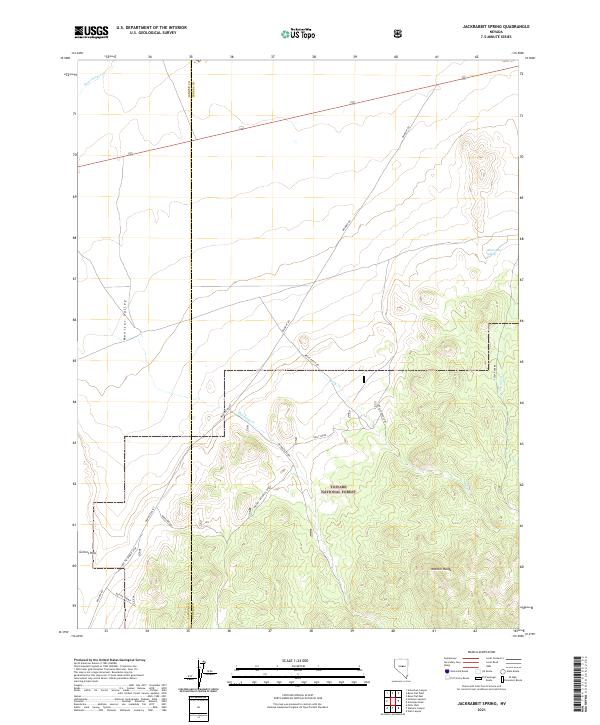 Jackrabbit Spring 2021 topographic map thumbnail