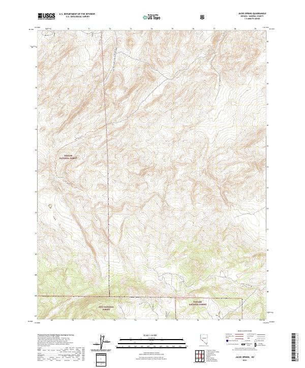Jacks Spring 2021 topographic map thumbnail
