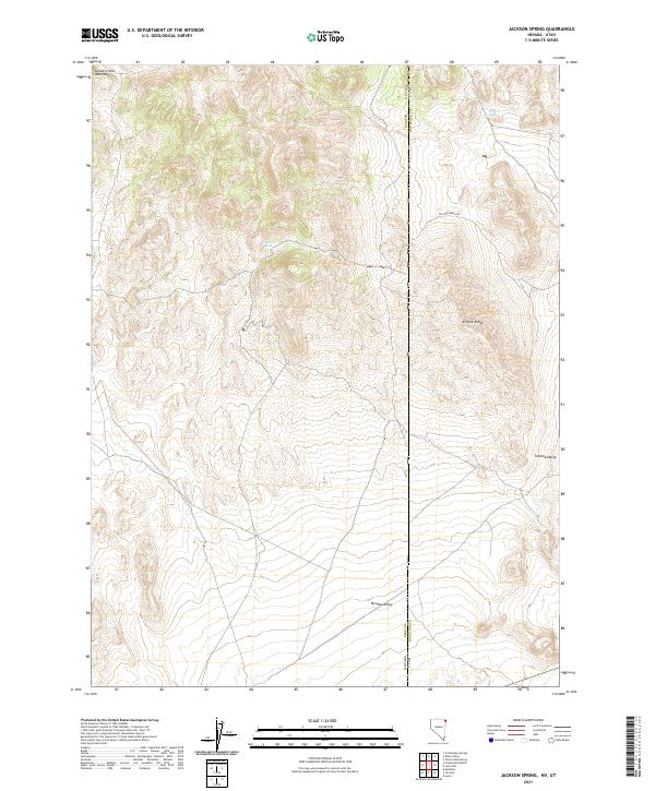Jackson Spring 2021 topographic map thumbnail