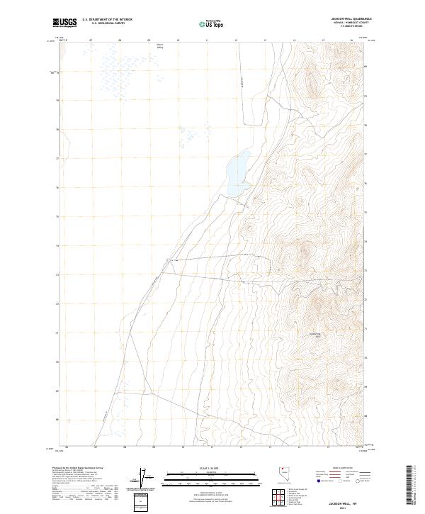 Jackson Well 2021 topographic map thumbnail