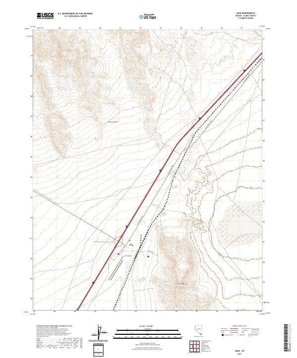 Jean 2021 topographic map thumbnail