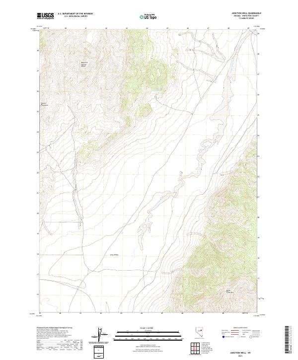 Junction Well 2021 topographic map thumbnail