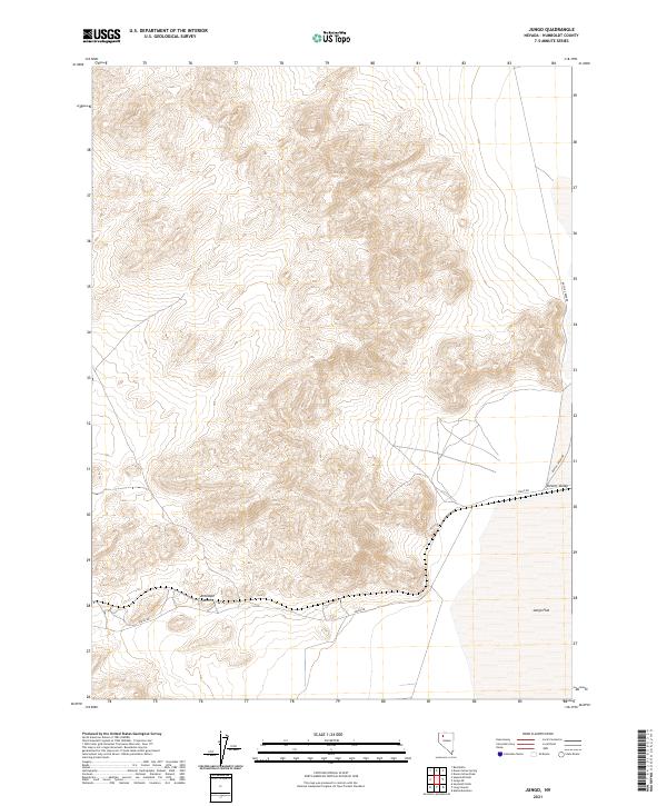 Jungo 2021 topographic map thumbnail