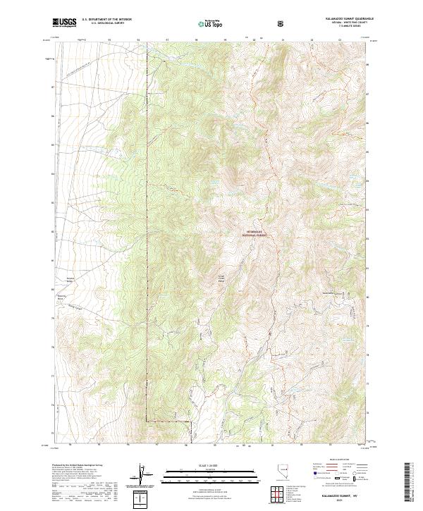 Kalamazoo Summit topographic map thumbnail