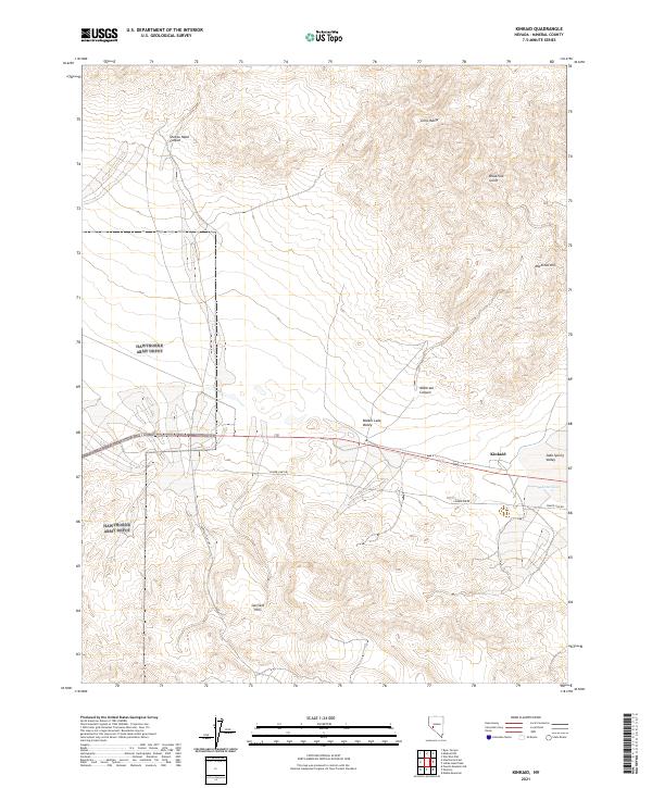 Kinkaid topographic map thumbnail