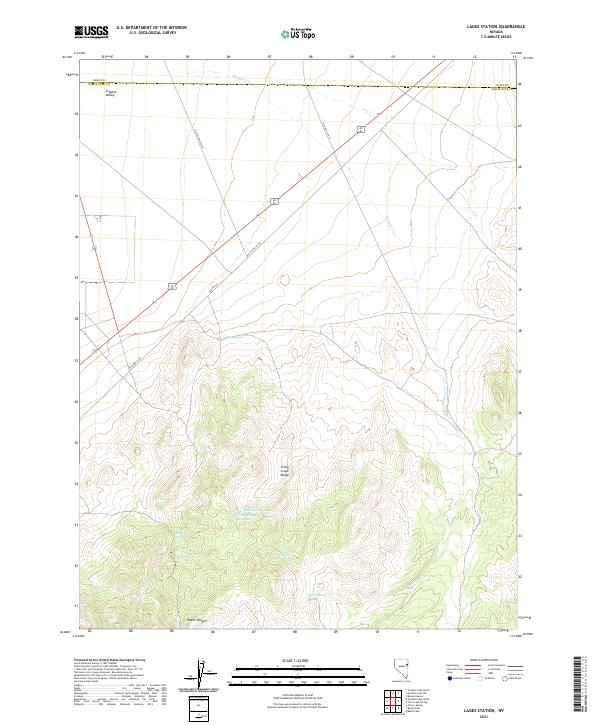 Lages Station 2021 topographic map thumbnail