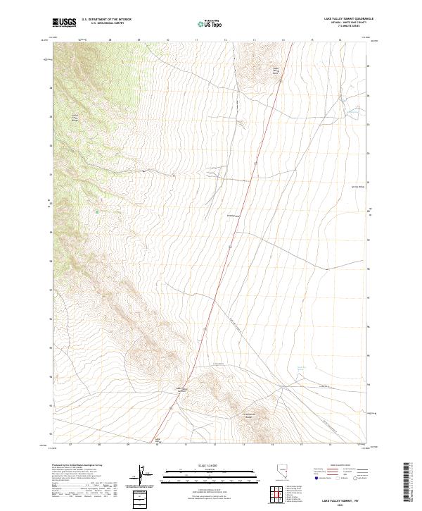 Lake Valley Summit 2021 topographic map thumbnail