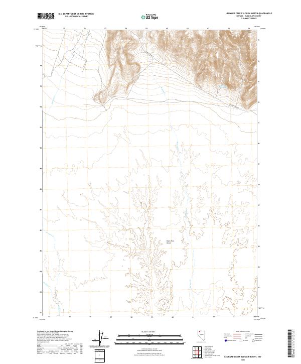 Leonard Creek Slough North topographic map thumbnail