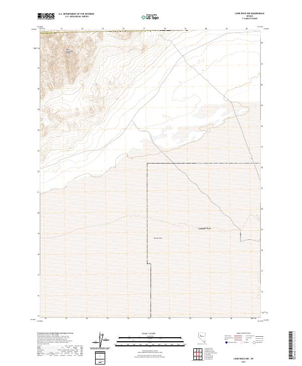 Lone Rock NW topographic map thumbnail