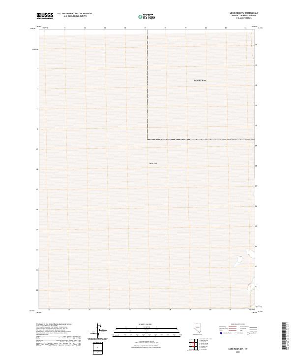 Lone Rock SW 2021 topographic map thumbnail