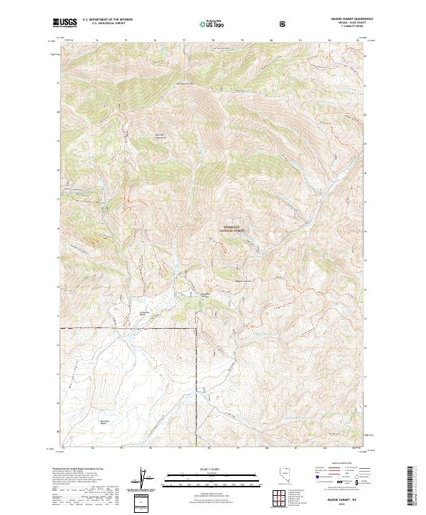 Maggie Summit 2021 topographic map thumbnail