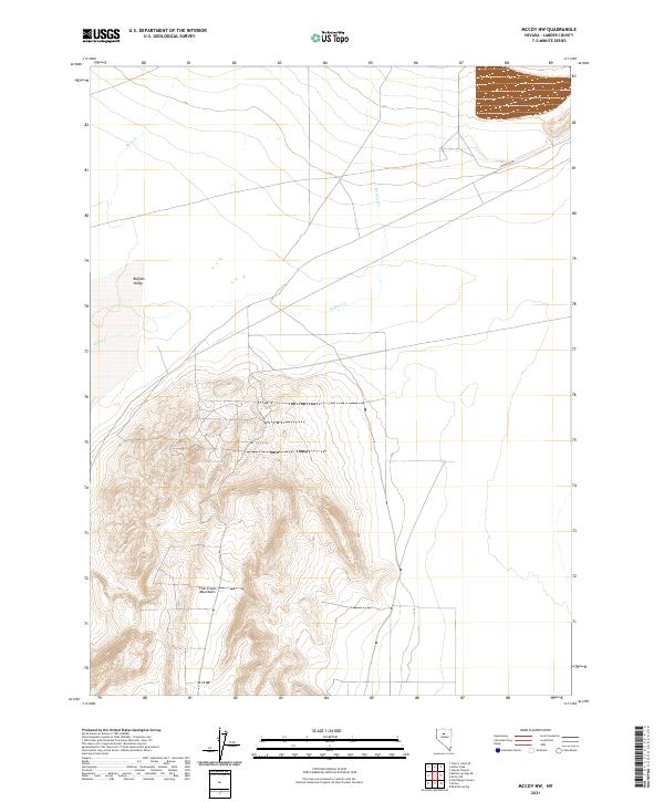 McCoy NW 2021 topographic map thumbnail
