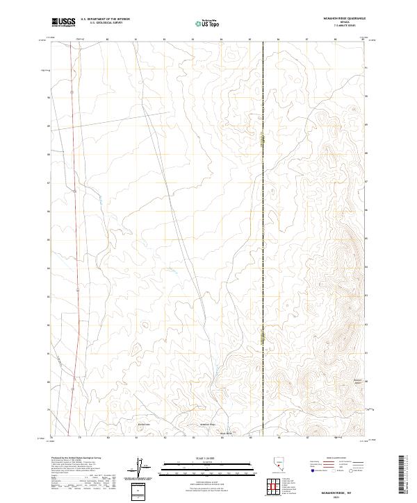 McMahon Ridge topographic map thumbnail