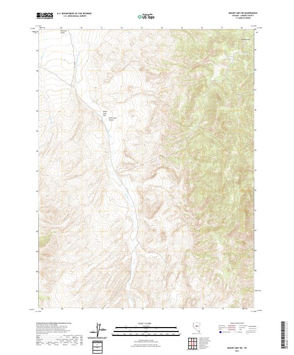 Mount Airy NE topographic map thumbnail