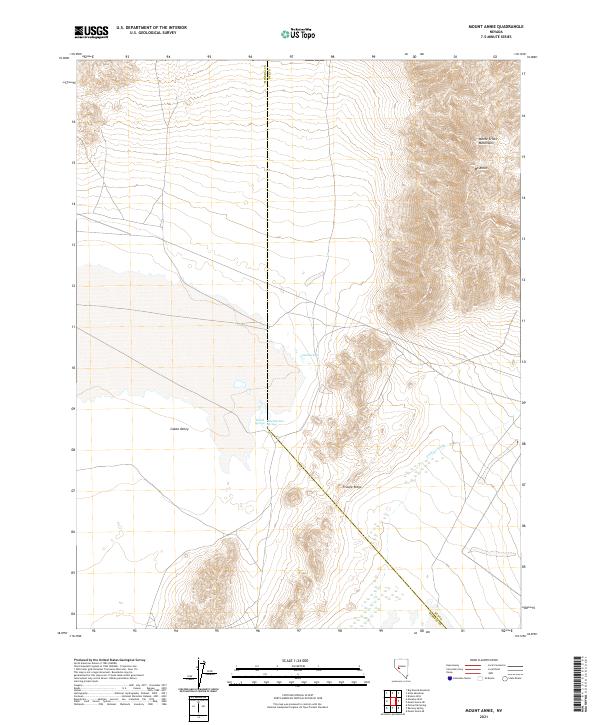 Mount Annie 2021 topographic map thumbnail