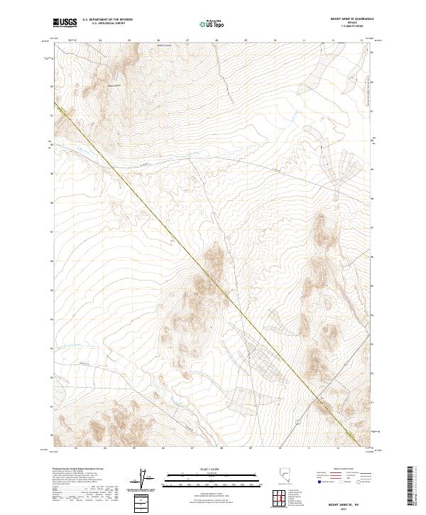 Mount Annie SE topographic map thumbnail