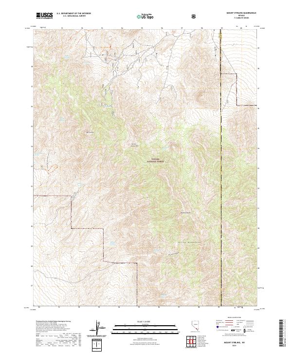 Mount Stirling 2021 topographic map thumbnail