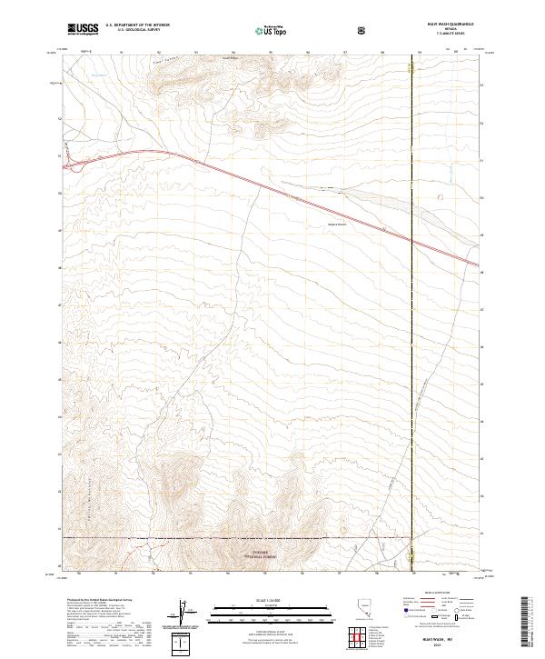 Niavi Wash topographic map thumbnail