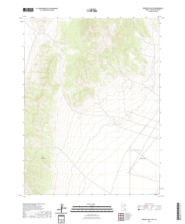 Ninemile Well NW topographic map thumbnail
