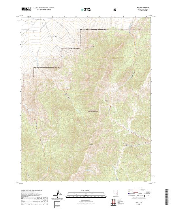 Nyala topographic map thumbnail