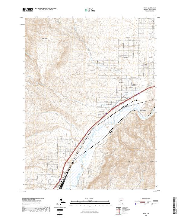 Osino 2021 topographic map thumbnail