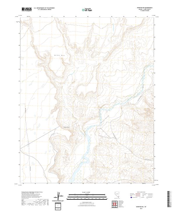 Overton NE topographic map thumbnail