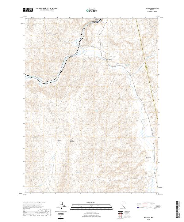 Palisade 2021 topographic map thumbnail