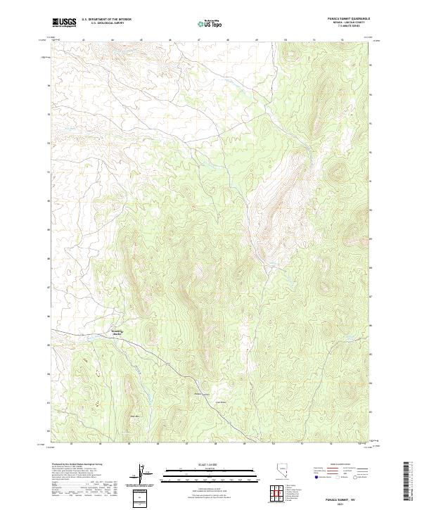 Panaca Summit 2021 topographic map thumbnail
