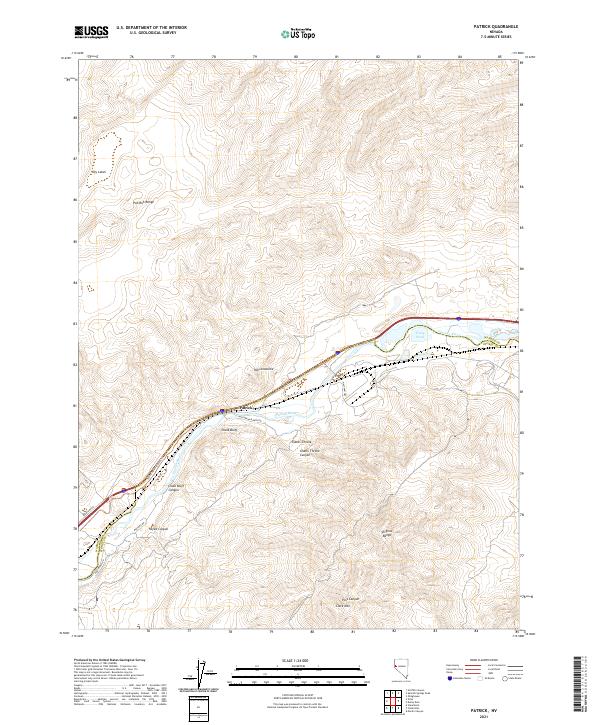 Patrick 2021 topographic map thumbnail