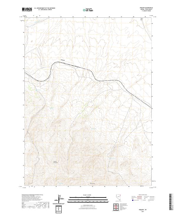 Pequop topographic map thumbnail