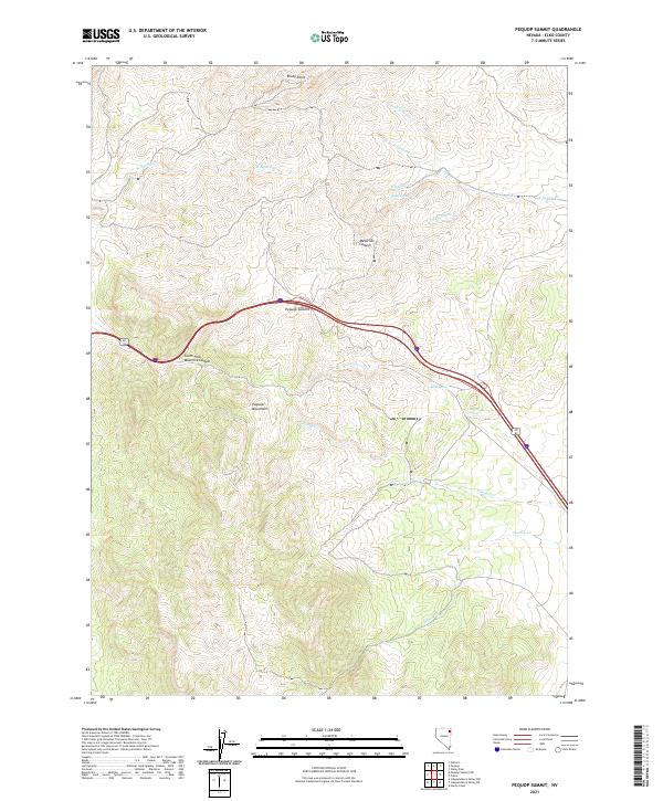 Pequop Summit 2021 topographic map thumbnail