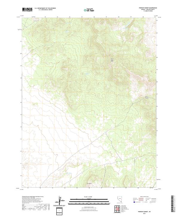 Pierson Summit 2021 topographic map thumbnail